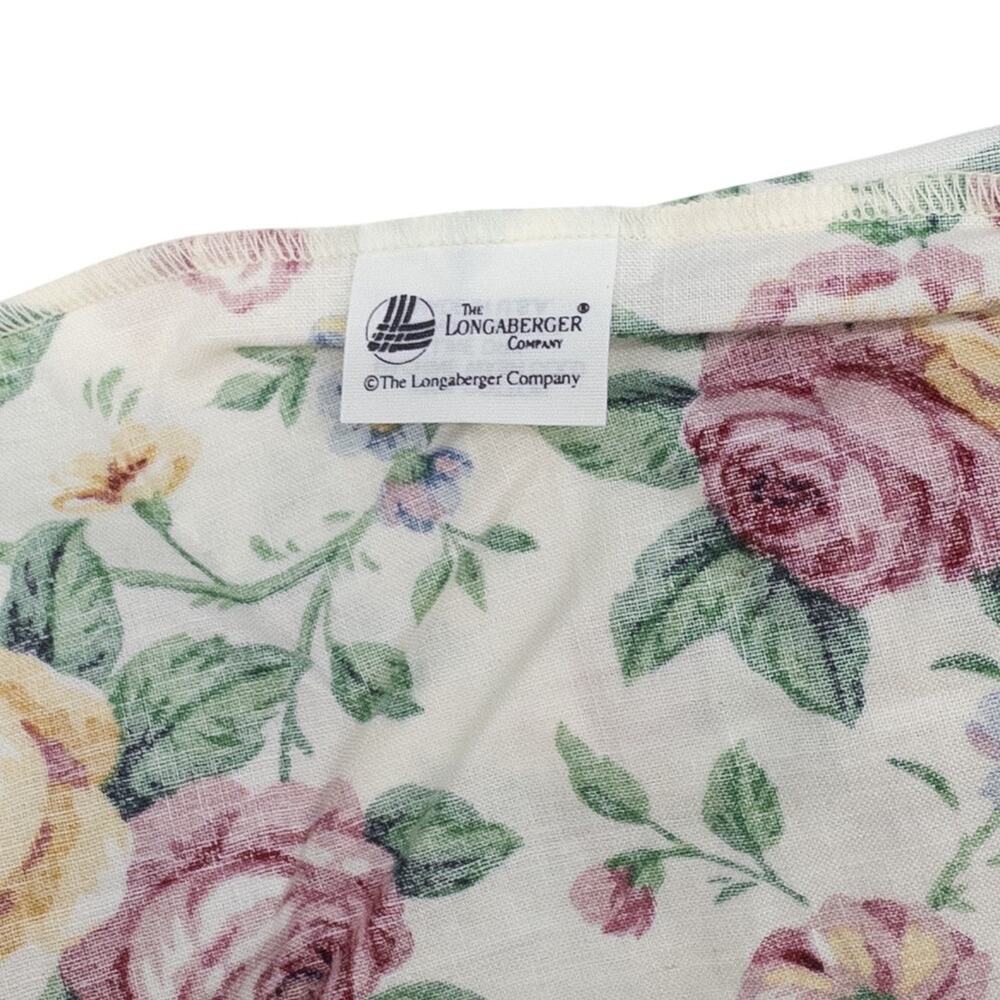 LONGABERGER  Garden Splendor MEDIUM GATHERING LINER ITEM #224971 - Picture 4 of 4